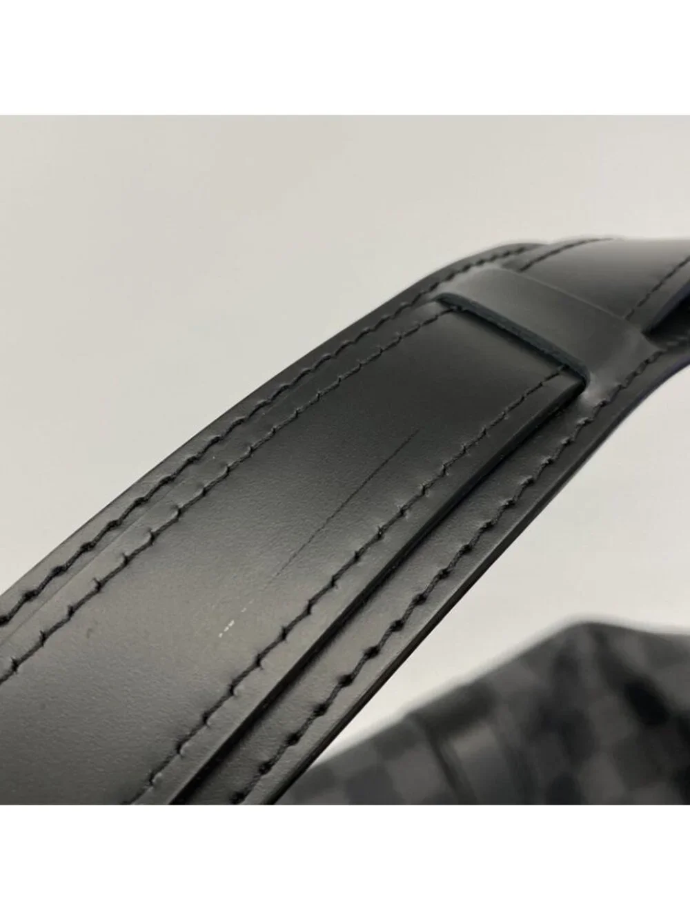 ★SOLD★ Louis Vuitton Boston Bag Damier Graphite Keepall Bandouliere 45 Black - Picture 10 of 10